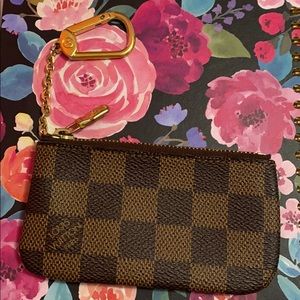 Louis Vuitton Damier Ebene Key Pouch